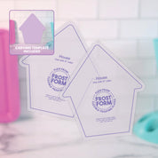 8" House Flexi Frost & Carve - Set of 2 + Carving Template