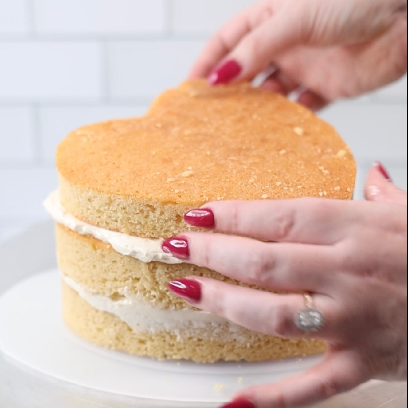 Heart Flexi Frost & Carve - Set of 2 + Carving Template - 6.5" Heart