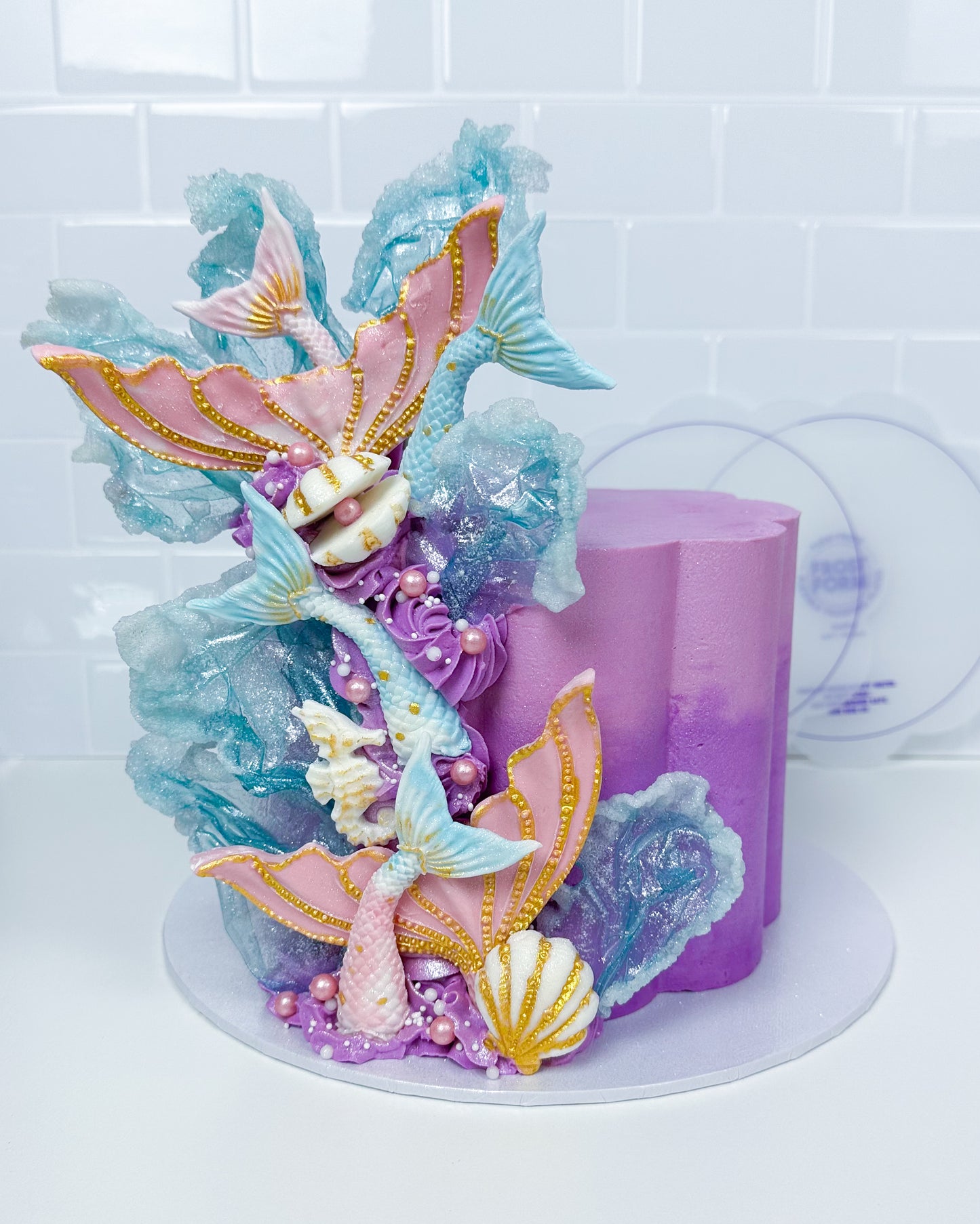 Scallop Flexi Frost - Set of 2 - 8.5" scallop