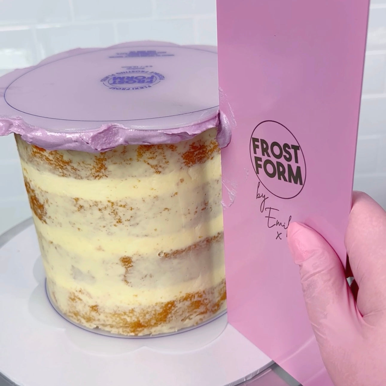 Scallop Flexi Frost - Set of 2 - 8.5" scallop