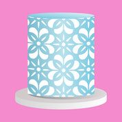 Frost Form - 6" Round Stencil - Moroccan