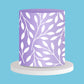 Frost Form - 6" Round Stencil - Ruscus