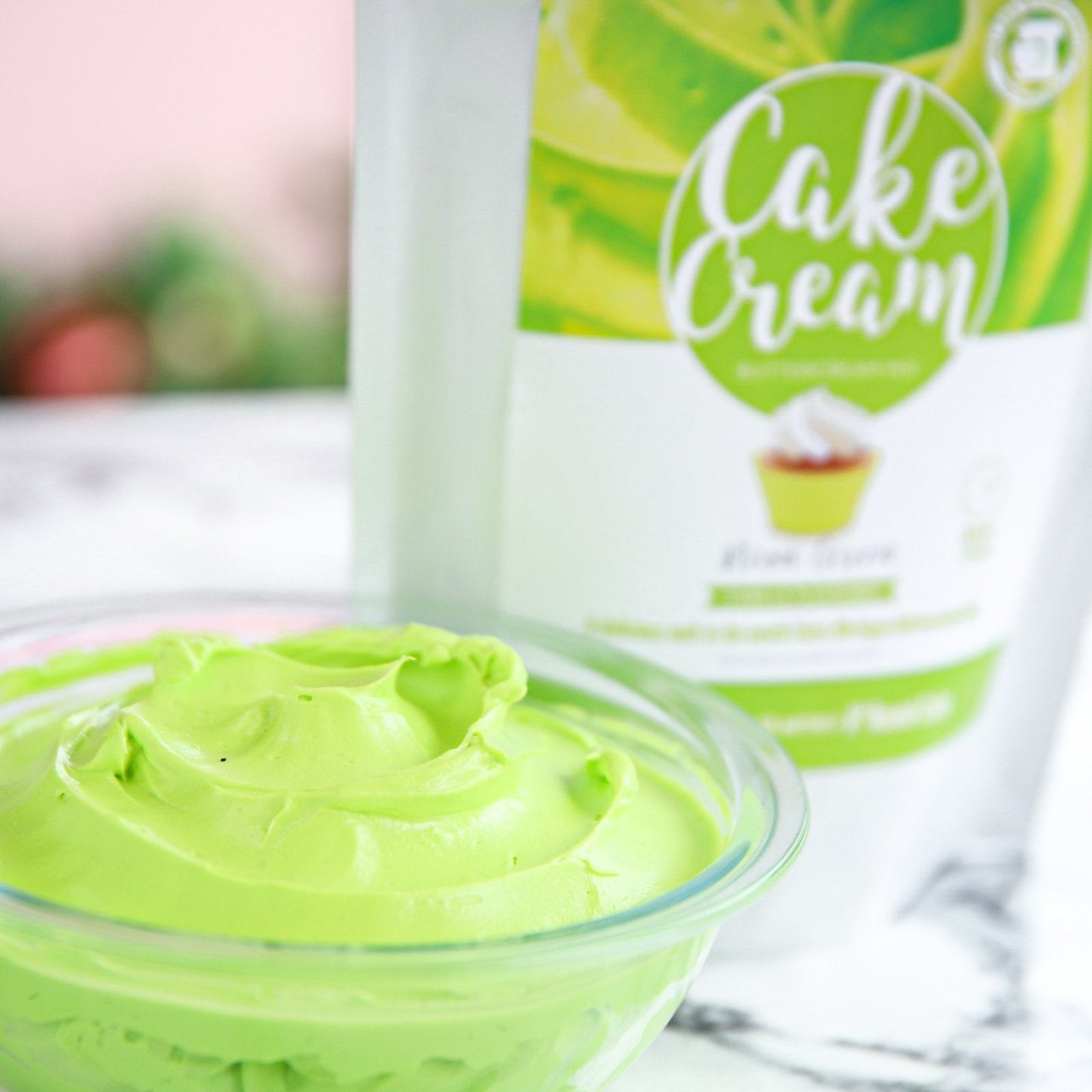 Cake Cream - Neongrün - Vanille