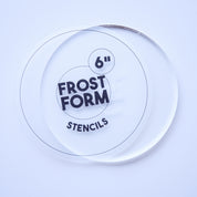 Frost Form - Stencil Base Liner & Former Base - 6" Round