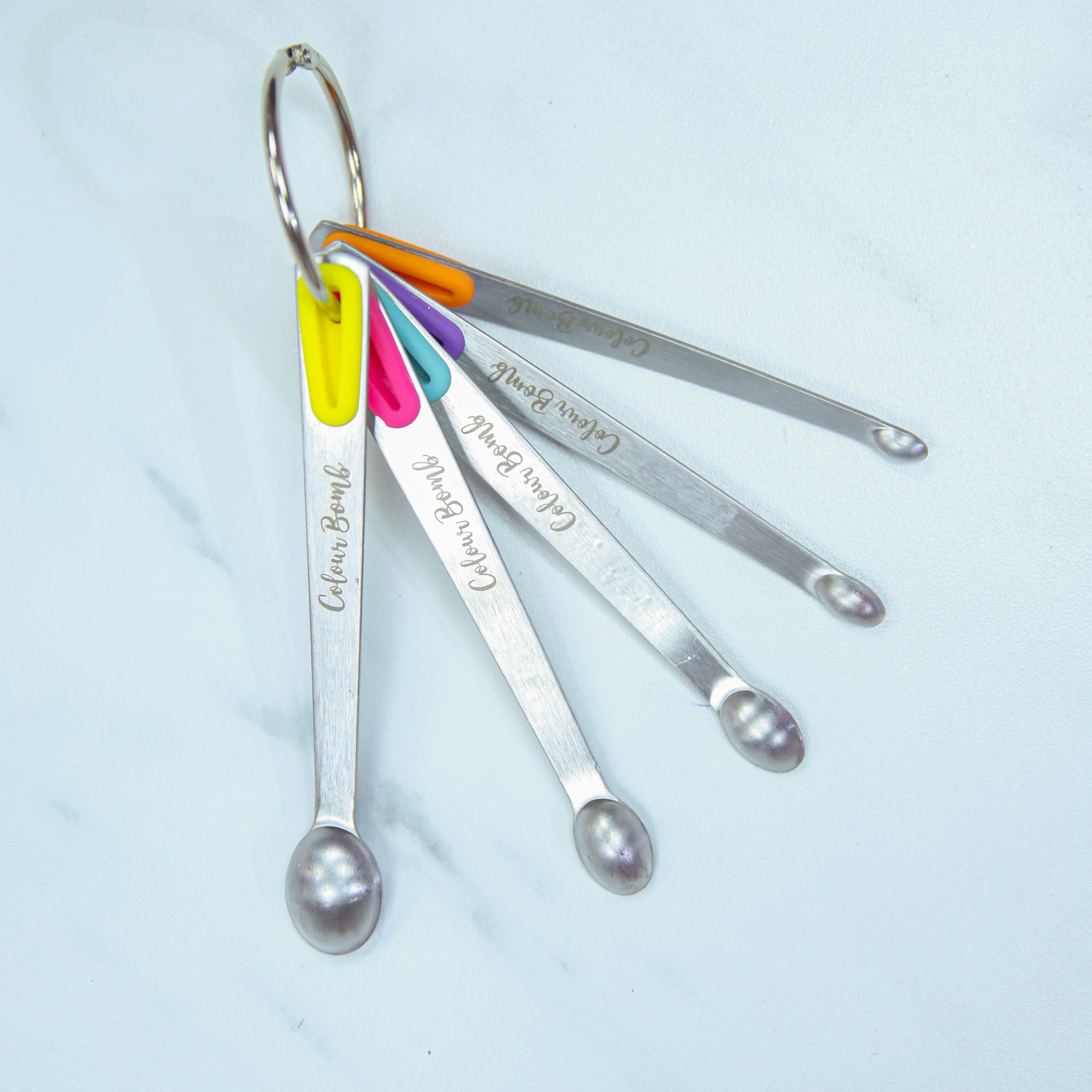 Cucharas Medidoras Mini Colour Bomb (Juego de 5)