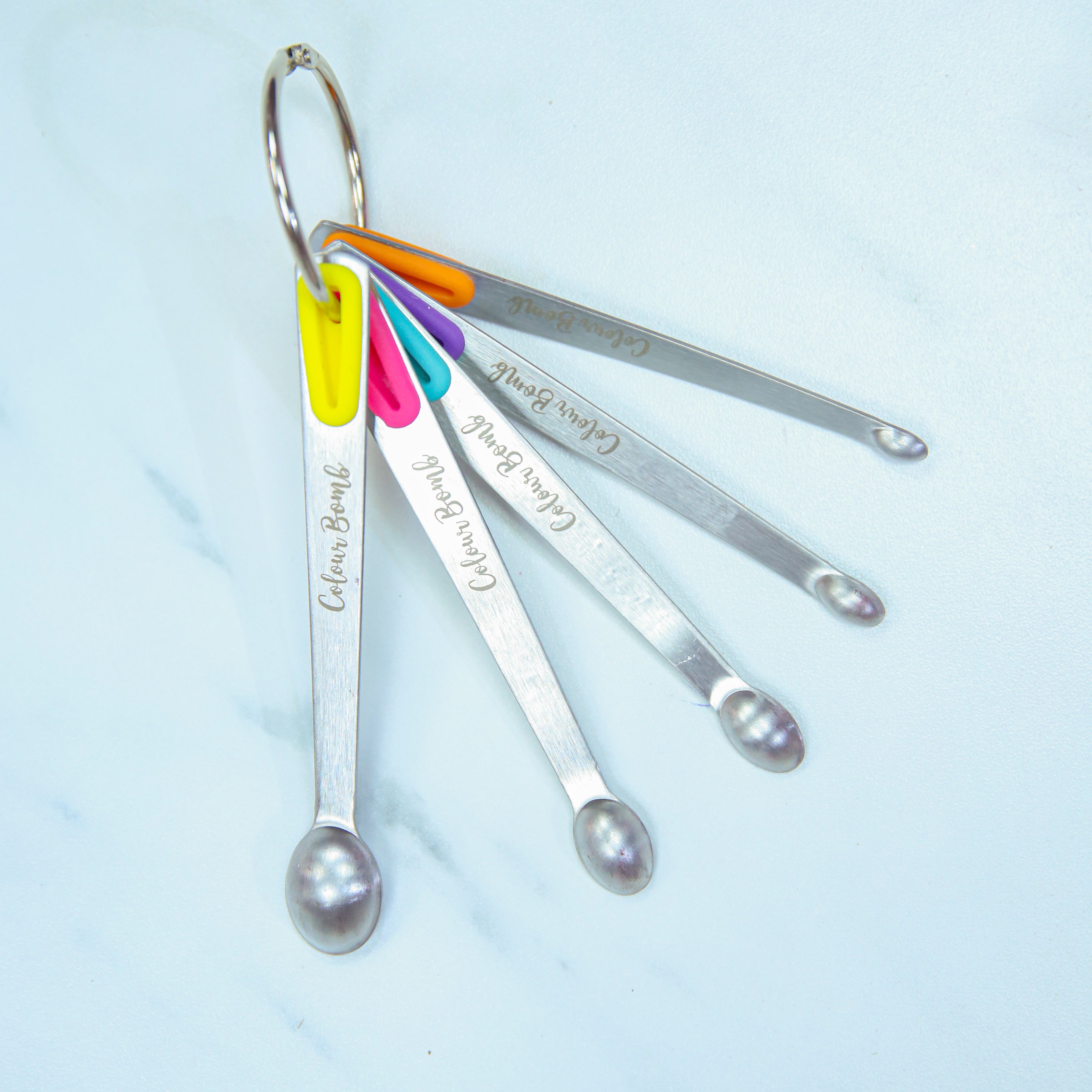 Cucharas Medidoras Mini Colour Bomb (Juego de 5)