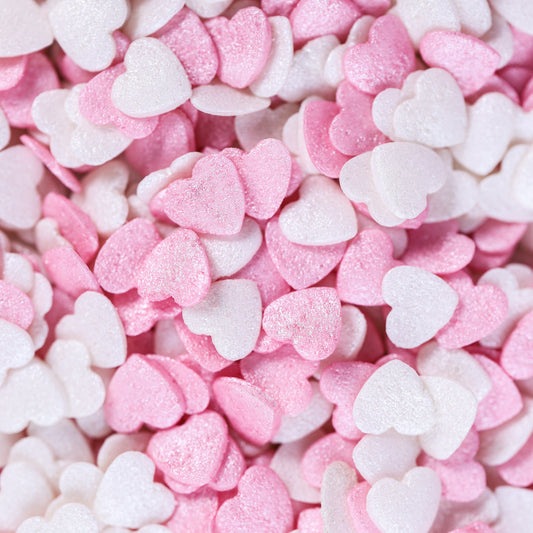 Frost Form® - Glimmer Hearts Pink/ White  70g