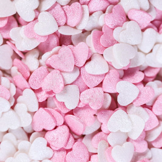 Frost Form® - Glimmer Hearts Pink/ White  70g