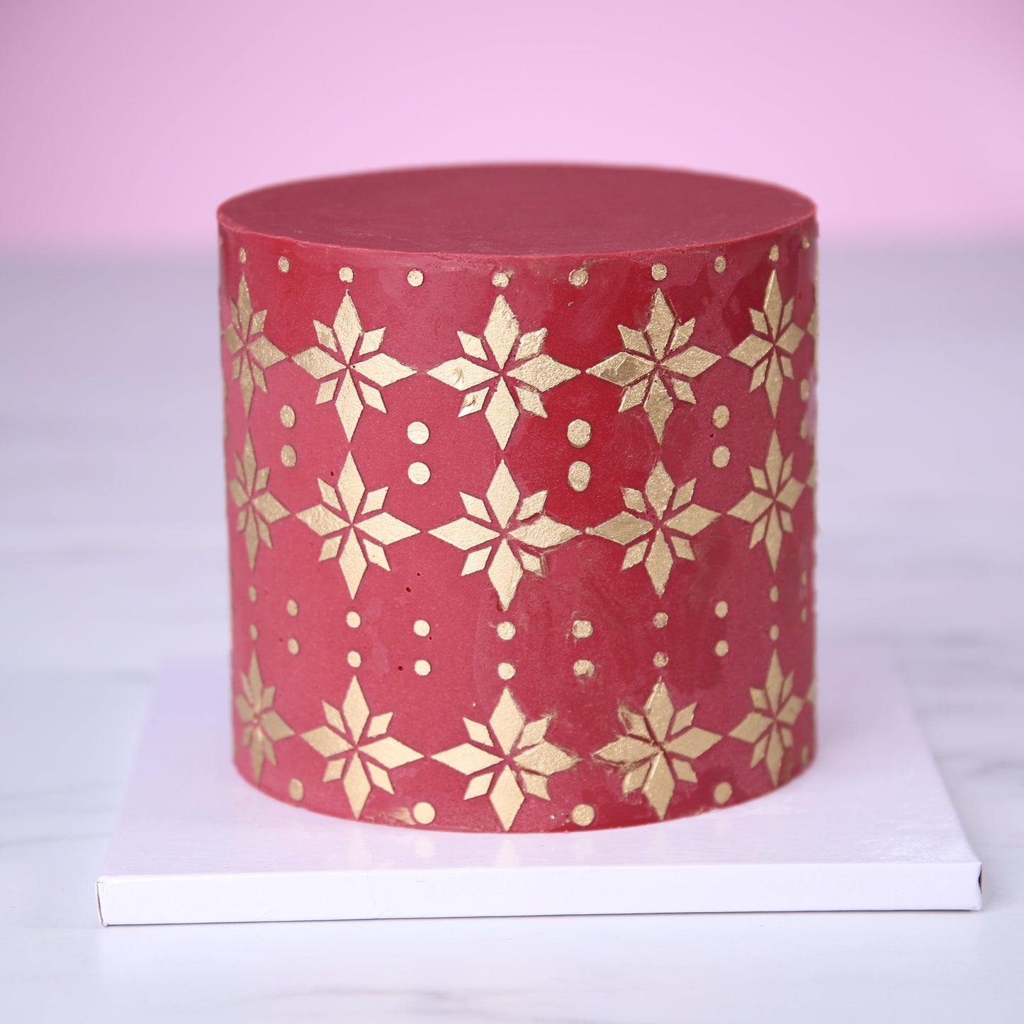 Frost Form - Pochoir rond 6" - Nordique