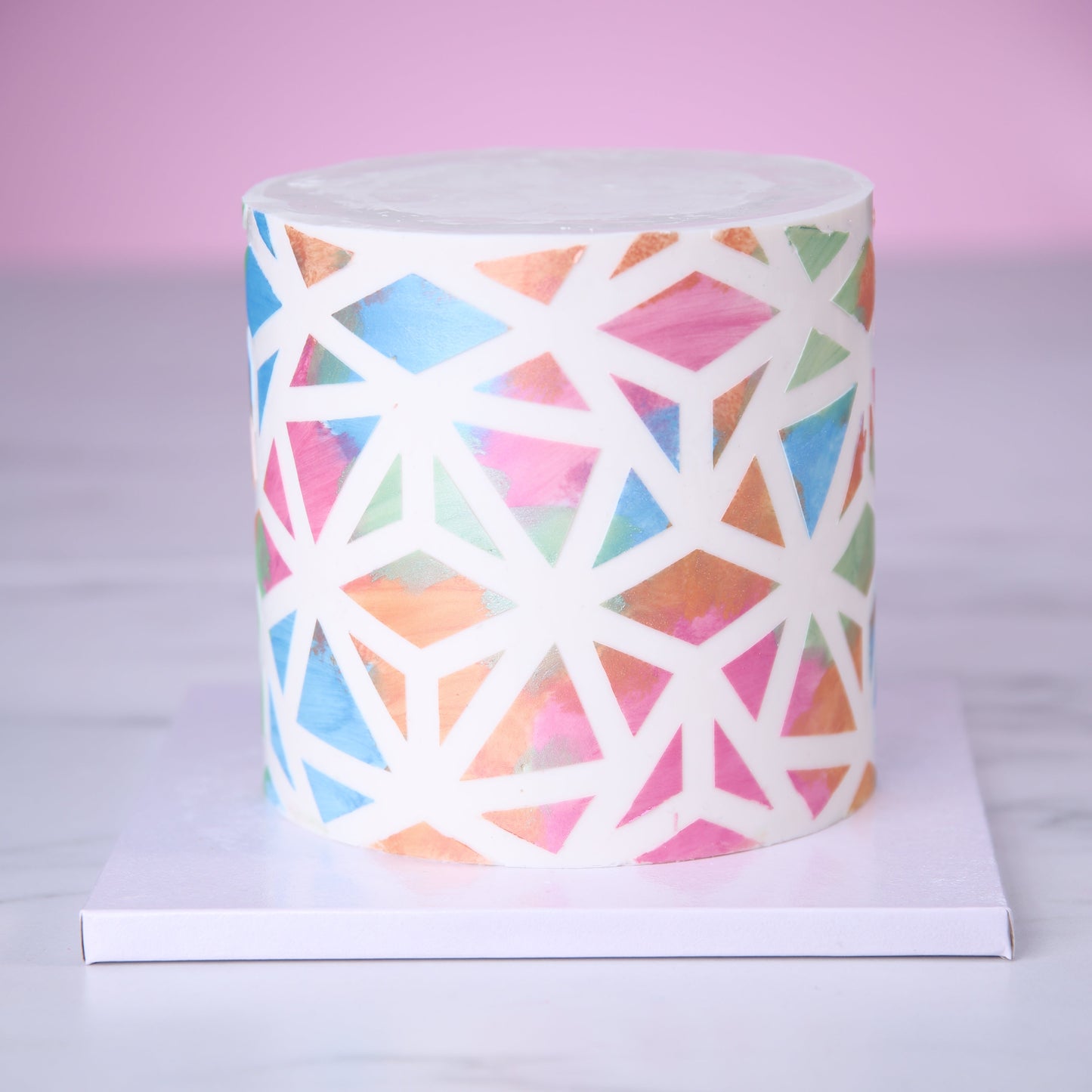 Frost Form - Runde Schablone, 15,2 cm, geometrisch