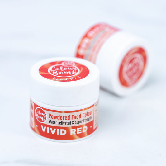 Color Bomb - Couleur en poudre super résistante - Rouge vif - 4g