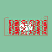 Frost Form - 6" Round Stencil - Knit
